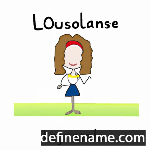 Louisiane cartoon