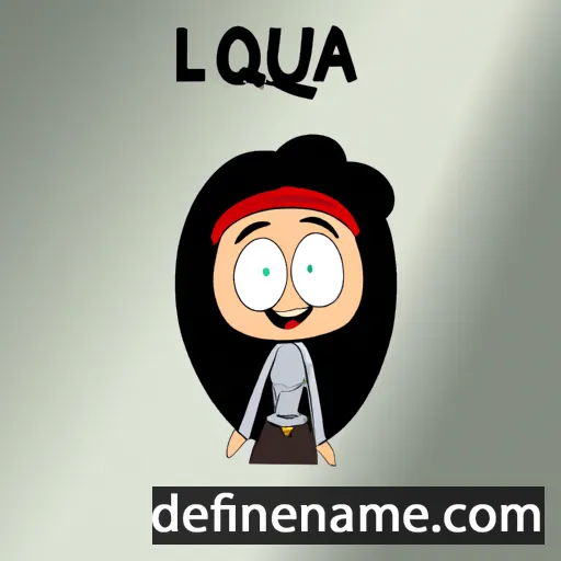 Louqa cartoon