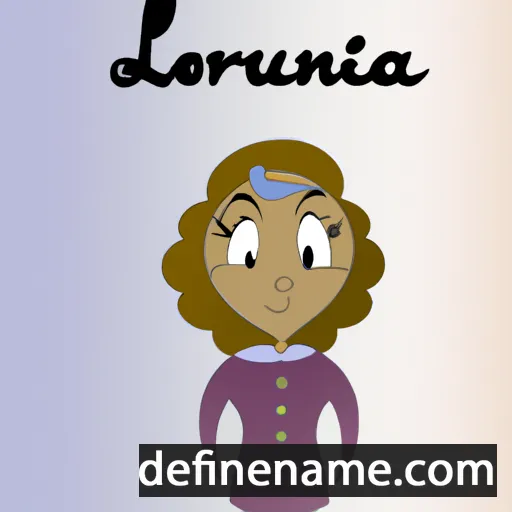 Lourina cartoon