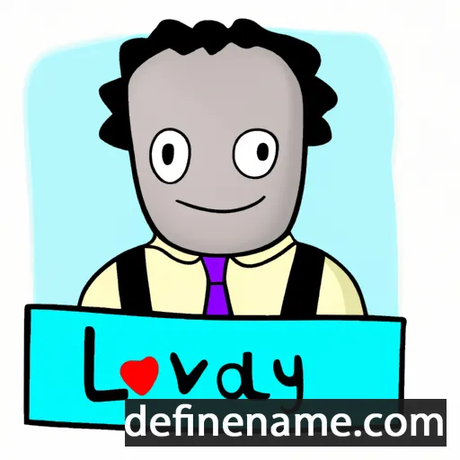 cartoon of the name Loveday