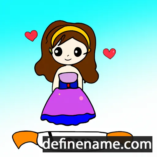 cartoon of the name Lovelia