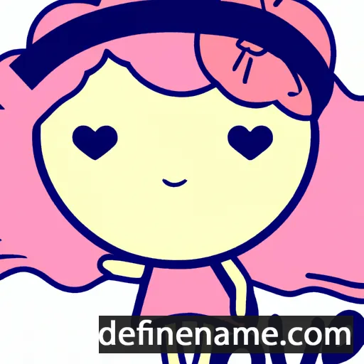 cartoon of the name Lovie