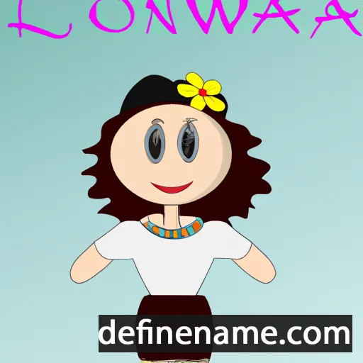 Lowanna cartoon