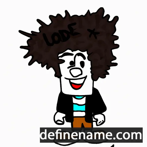 cartoon of the name Lowdie