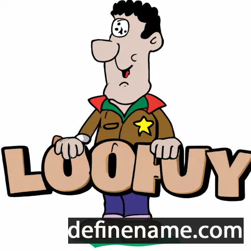 cartoon of the name Loyal