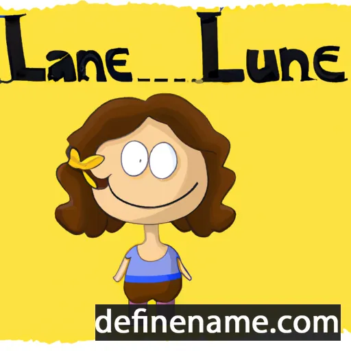 Luane cartoon