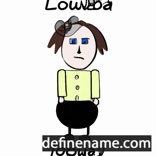 cartoon of the name Lubosława