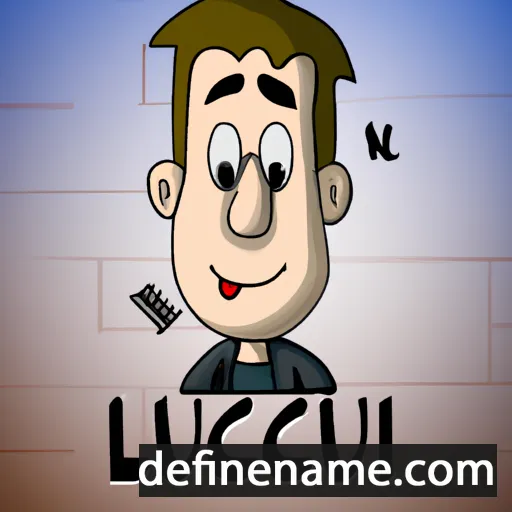 cartoon of the name Łucjusz