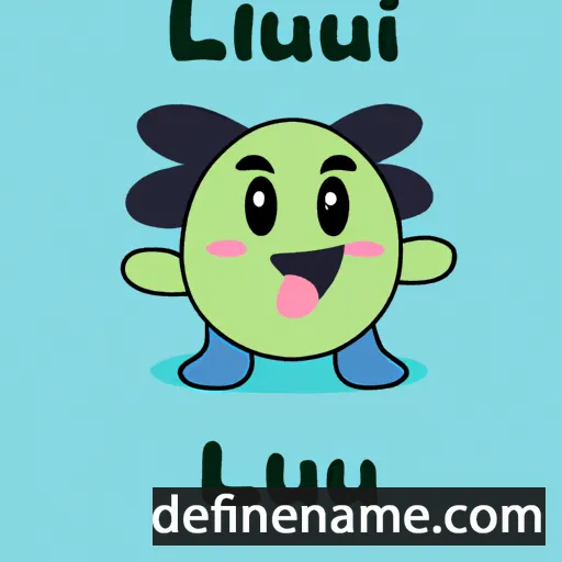 cartoon of the name Lu'u-lu'u