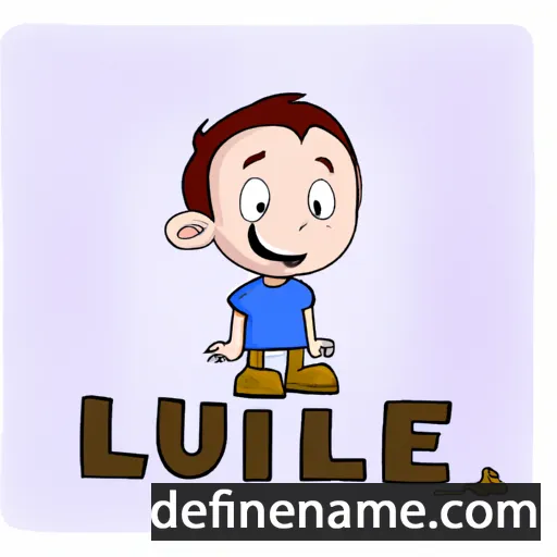 cartoon of the name Lúile