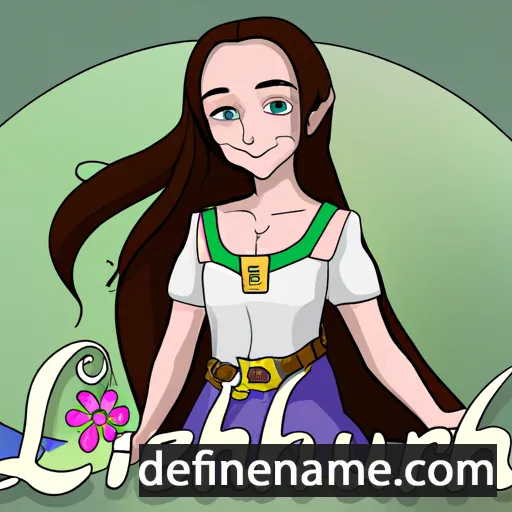 cartoon of the name Lúthien