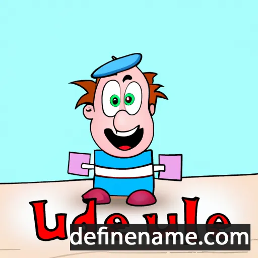 cartoon of the name Lüdeke