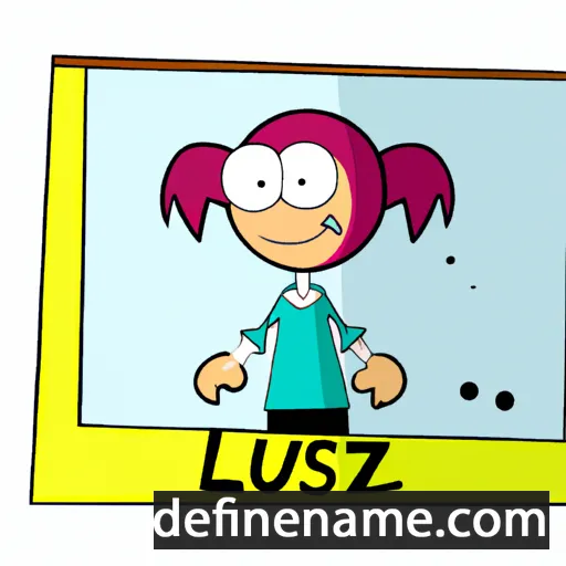 cartoon of the name Lüszi