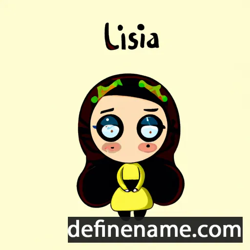 Lûsîa cartoon