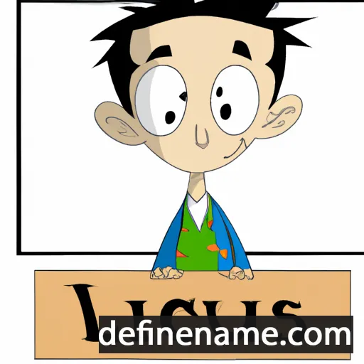 cartoon of the name Luccius