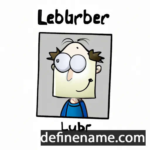 cartoon of the name Lucebert