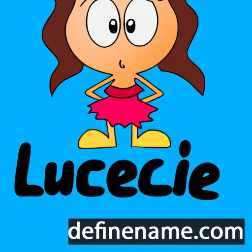 Lucelle cartoon