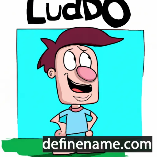 cartoon of the name Lucido