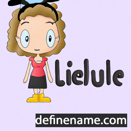 Luciëlle cartoon