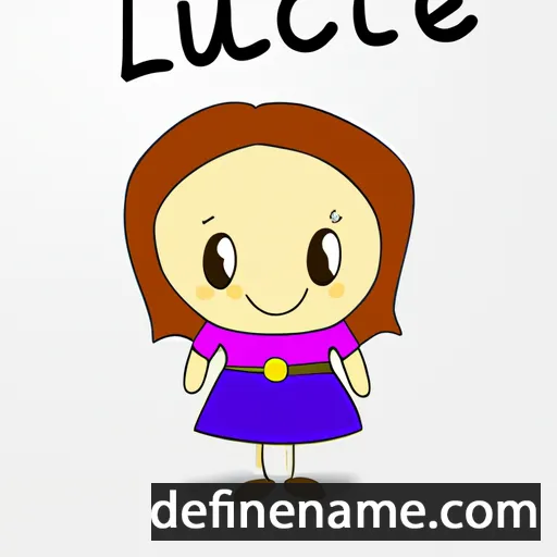 Luciele cartoon