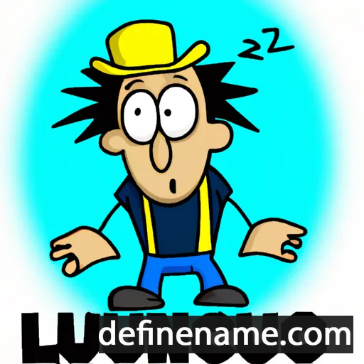 cartoon of the name Lucijano