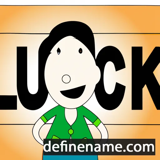 Luck cartoon