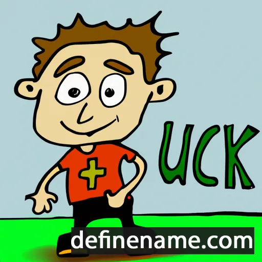 cartoon of the name Luckas