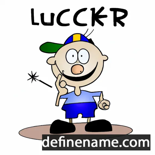 Luckere cartoon