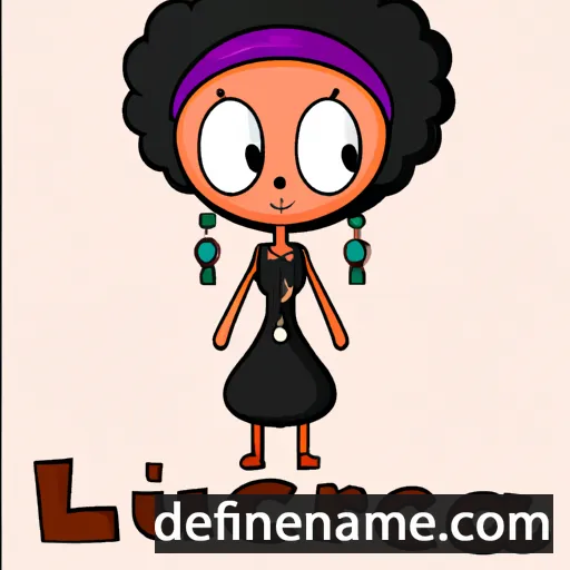 cartoon of the name Lucricia