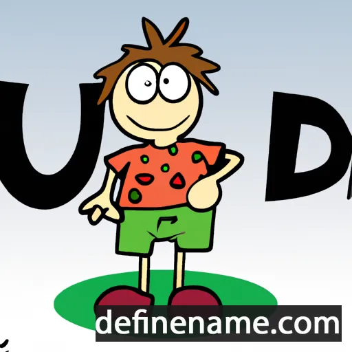 cartoon of the name Ludek