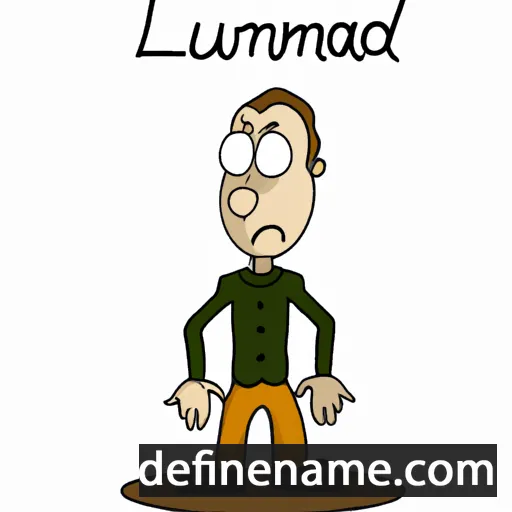 cartoon of the name Ludmar