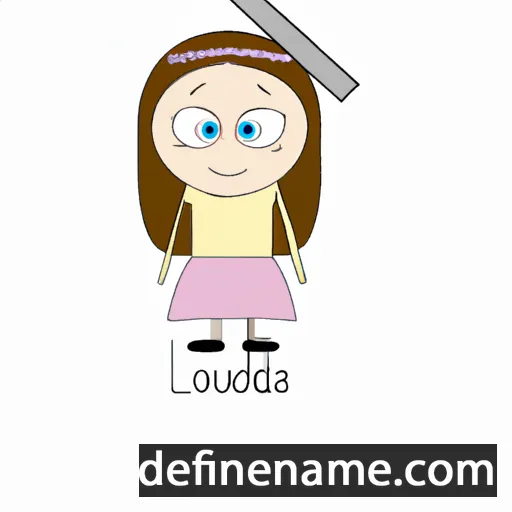 Ludovika cartoon