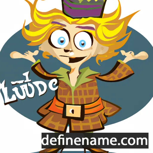 cartoon of the name Ludovike