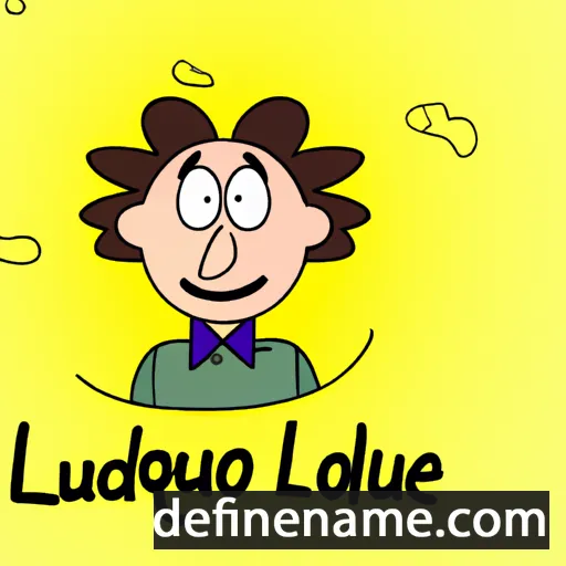 Ludovique cartoon