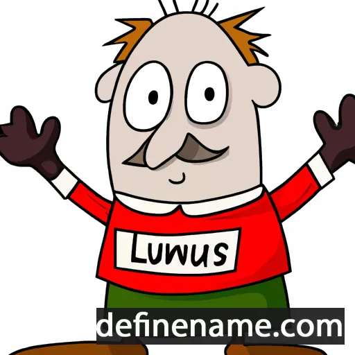 cartoon of the name Ludwinus