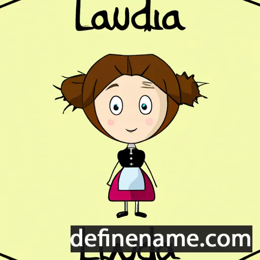 cartoon of the name Ludwisia