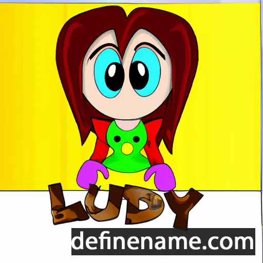 Ludy cartoon