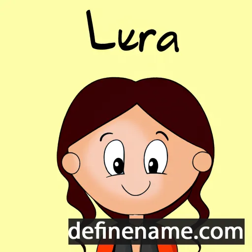 Luerena cartoon