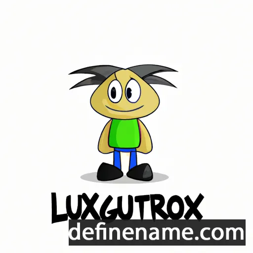 cartoon of the name Lugotorix