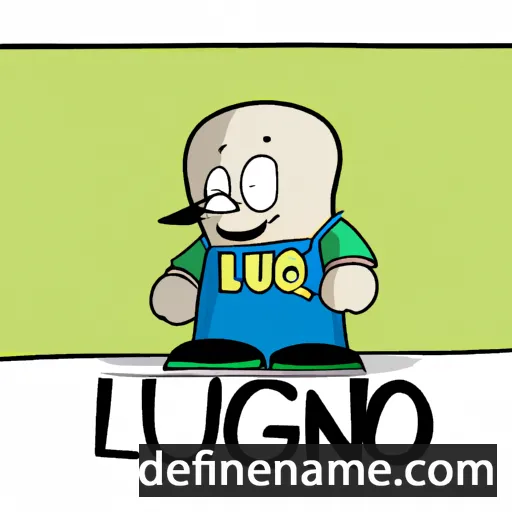 cartoon of the name Luigginu