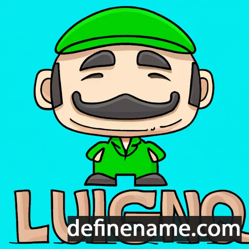 cartoon of the name Luiginu