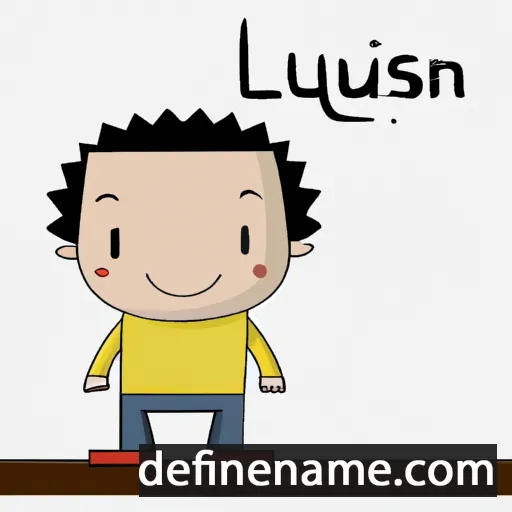 Luisín cartoon