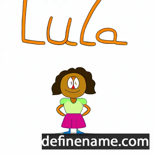 cartoon of the name Lula