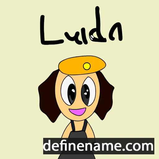 cartoon of the name Luladay