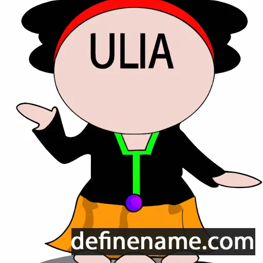 cartoon of the name Lulal