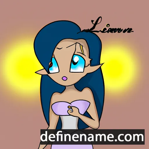 cartoon of the name Lumíra