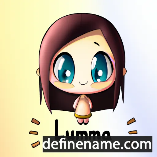 Lumianna cartoon