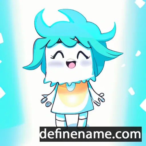 cartoon of the name Lumie