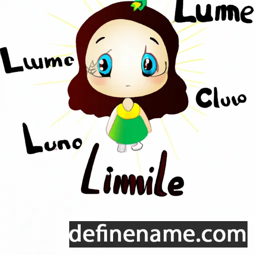 Lumielle cartoon