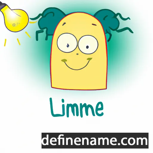 cartoon of the name Lumnie